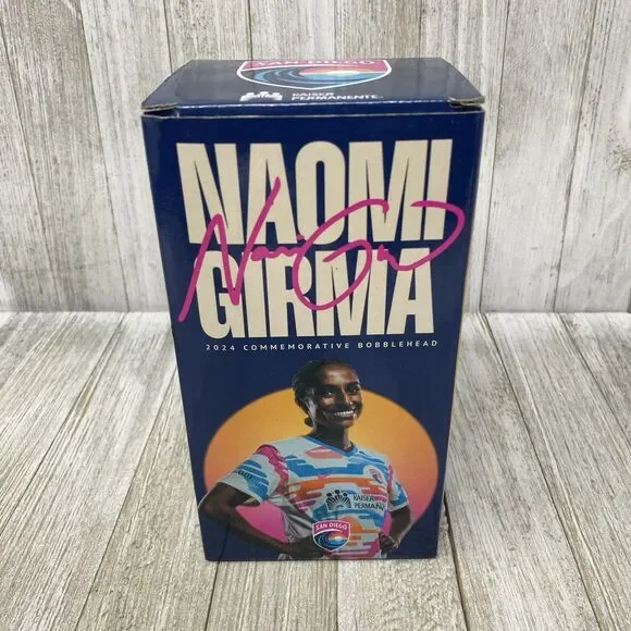 San Diego Wave FC Exclusive NAOMI GIRMA BOBBLEHEAD Soccer USWNT 2024 Game 8/24 - Picture 13 of 13